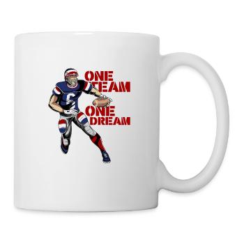 France Football Geschenkidee - Tasse - Weiß - Rechts