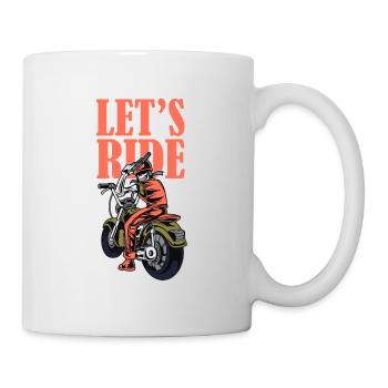 Skull Rider Killer And Guns Geschenkidee - Tasse - Weiß - Rechts