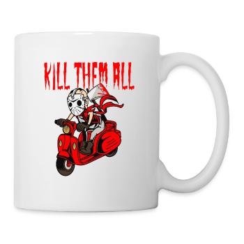 Slayer Kill Them All Gift Idea - Mug - white - Right