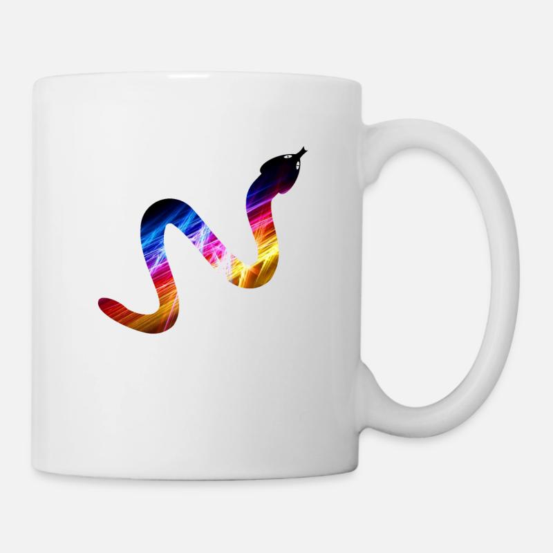 Serpent - serpent - Mug blanc - blanc