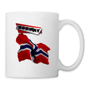 Norvège 3 G - Mug blanc - blanc - Droite