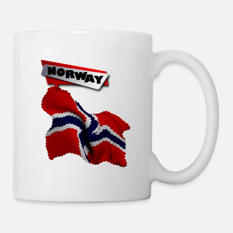 Norway 3 G - Tasse - Weiß