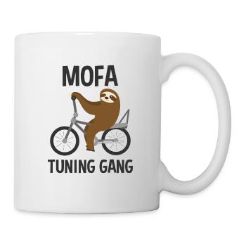 Mofa Tuning Gang Ironic Motto Humor Gift - Mug - white - Right
