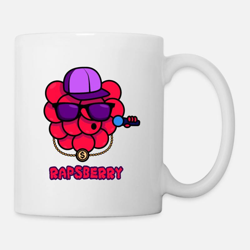 Rap Framboise - Mug blanc - blanc
