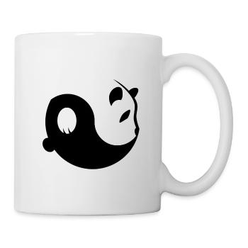 Yin Yang Panda - Tasse - Weiß - Rechts