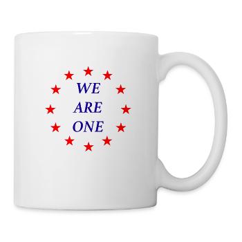 Pro EU Anti Brexit We are One We are One - Mug - white - Right
