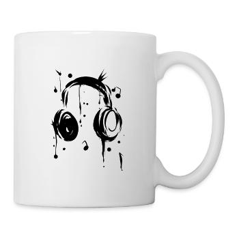 Earphones - Mug - white - Right