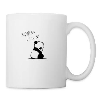 Panda Cute Kawaii Japanese Japan Manga Animal - Tasse - Weiß - Rechts