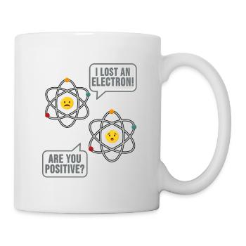 Physics TShirt physicist research math gift - Mug - white - Right