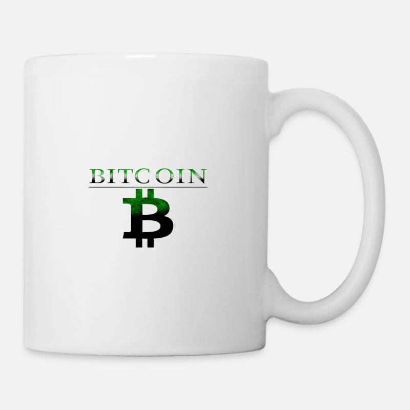 Bitcoin - Tasse - Weiß