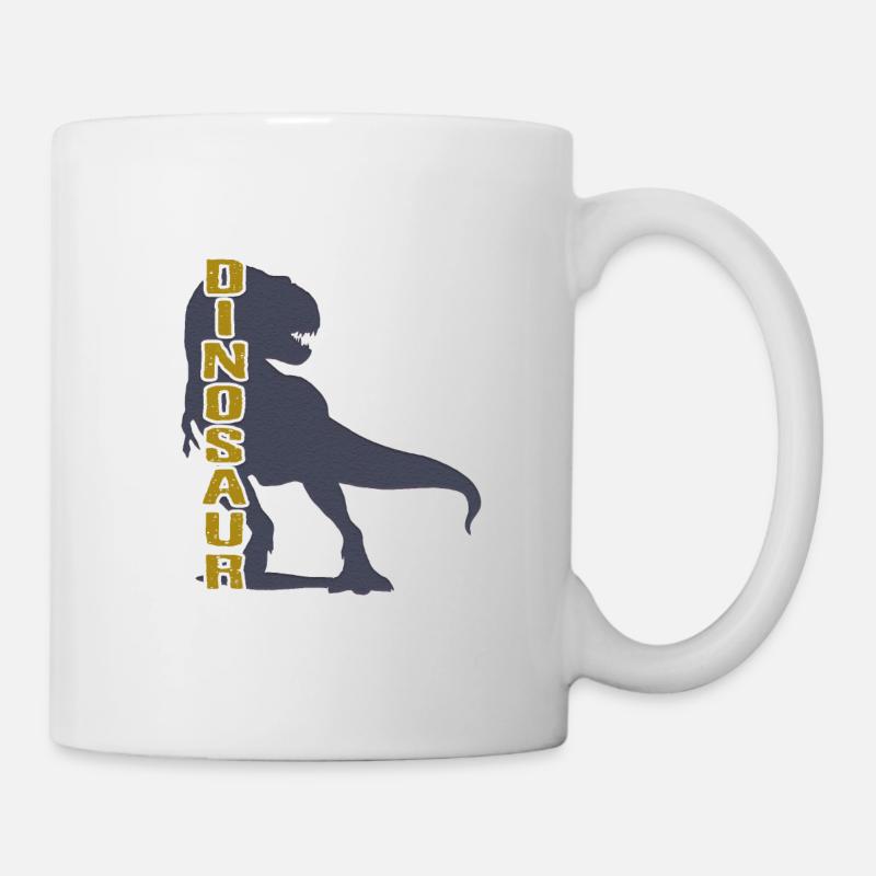 Dinosaure - dinosaures - Mug blanc - blanc