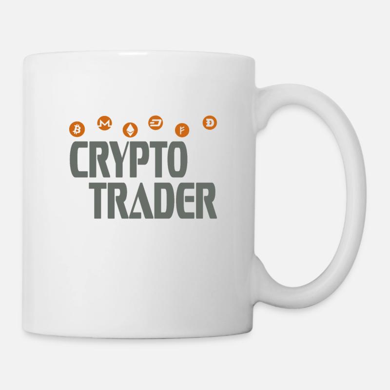 Crypto trader - Tasse - Weiß