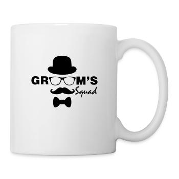 Groom´s squad - Trupp des Bräutigams - Tasse - Weiß - Rechts