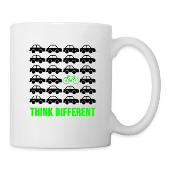 Fahrrad Shirt Rennrad Radfahren Radsport Geschenk - Tasse - Weiß - Rechts