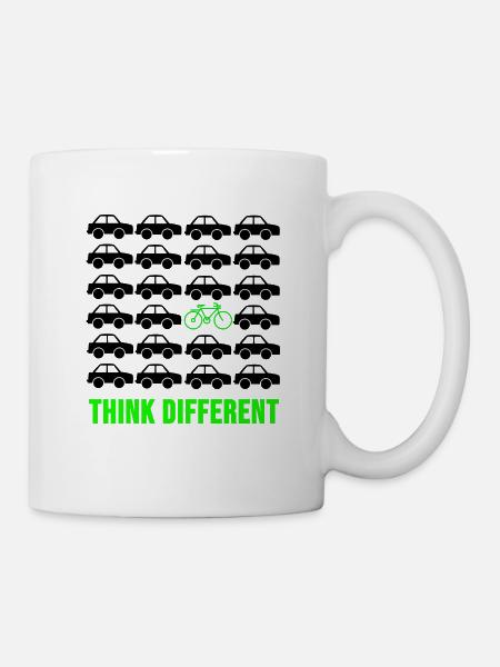 Cadeau de vélo de vélo de route vélo de vélo - Mug blanc - blanc