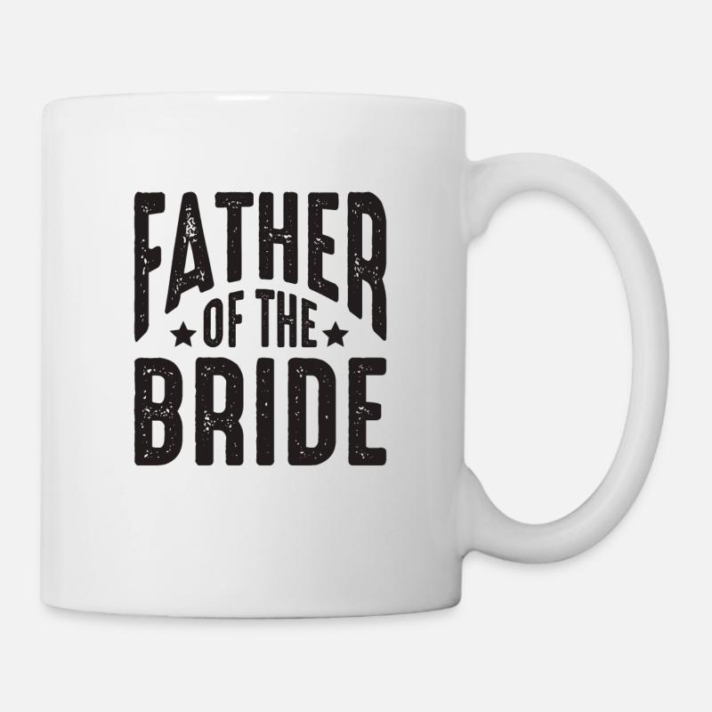 Father of the bride wedding wedding party - Mug - white