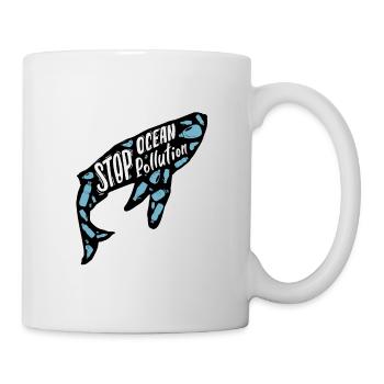 Environmental Shirt Climate Change Eco Environmental Gift - Mug - white - Right