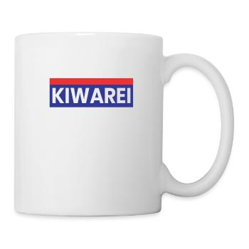 Kiwarei ÖSTERREICH POLIZEI WIEN OIDA - Tasse - Weiß - Rechts