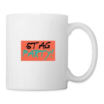 Stag Party - Junggesellenabschied - Tasse - Weiß - Rechts