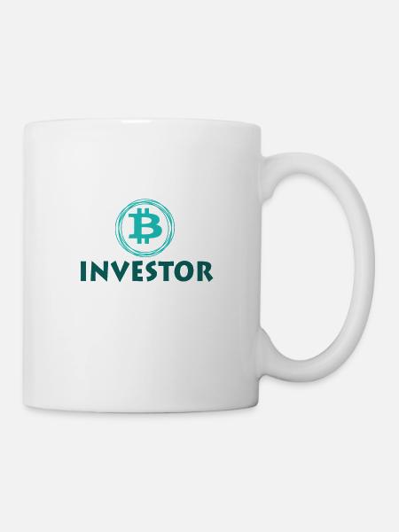 Investisseur pour Bitcoin - Investisseur pour Bitcoin - Mug blanc - blanc