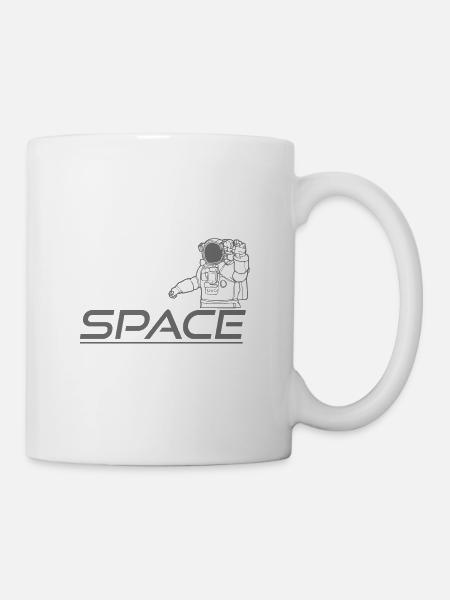 Space cowboy - Weltraum Cowboy - Tasse - Weiß