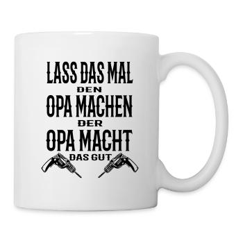 Opa - Tasse - Weiß - Rechts