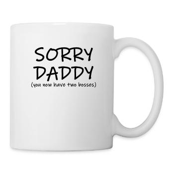 Bébé Fille Fille Proverbes de bébé Patrons Cadeau - Mug blanc - blanc - Droite
