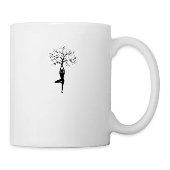 Chill Out Relax Meditation Yoga Group T-Shirt - Mug - white - Right
