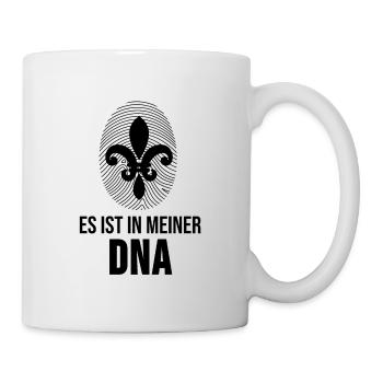Boy Scout Camping tents DNA gift - Mug - white - Right