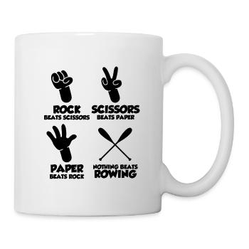 Ramer Aviron Aviron Drôle de cadeau de aviron - Mug blanc - blanc - Droite
