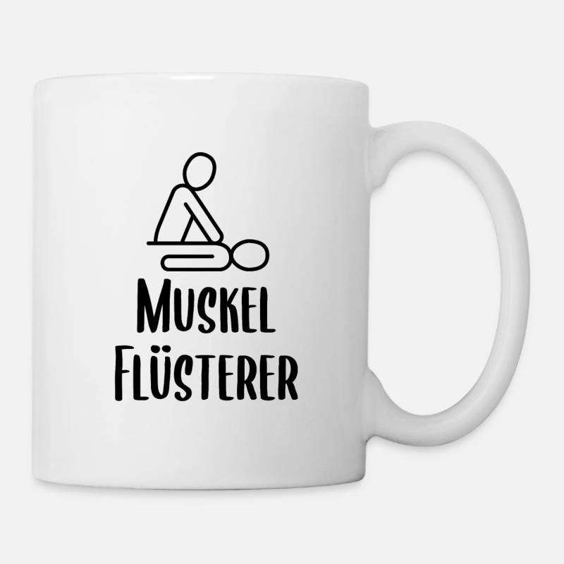 Physiotherapie Physiotherapeut Lustiges Geschenk - Tasse - Weiß