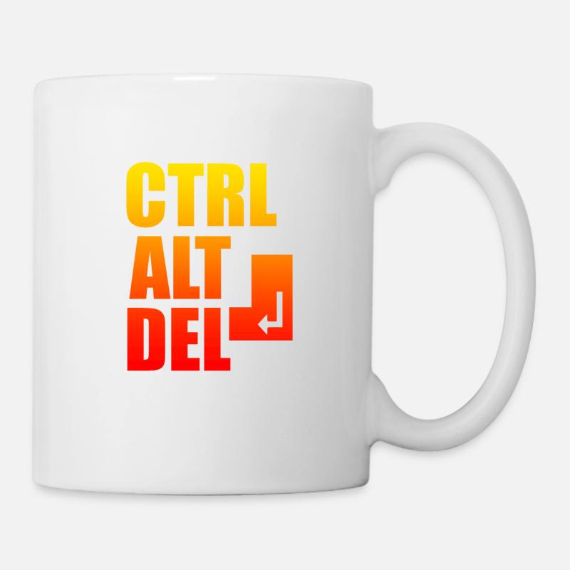 Computer - Tasse - Weiß