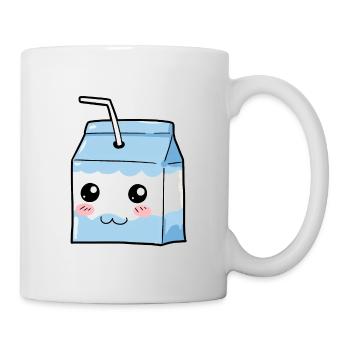Milk Refreshment Drink Drink Gift - Mug - white - Right