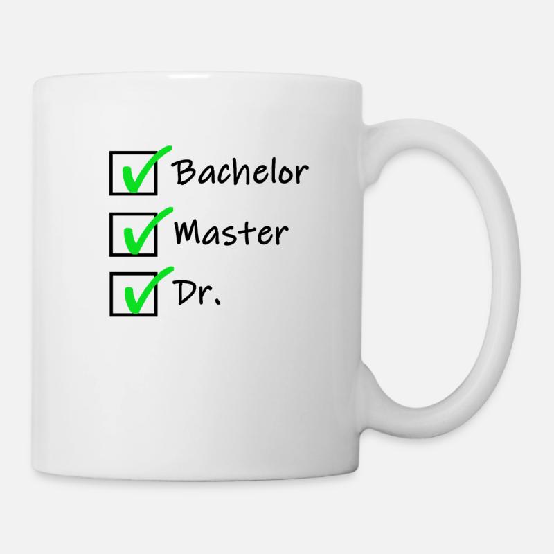 PhD Doctorat Doctor Cool Gift - Mug blanc - blanc