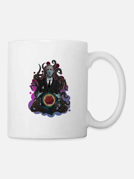 Arkham Pen & Paper Table Role-Playing Game Lovecraft - Mug - white