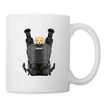 Costume de chien, cadeau drôle d'Halloween pour les fans - Mug blanc - blanc - Droite
