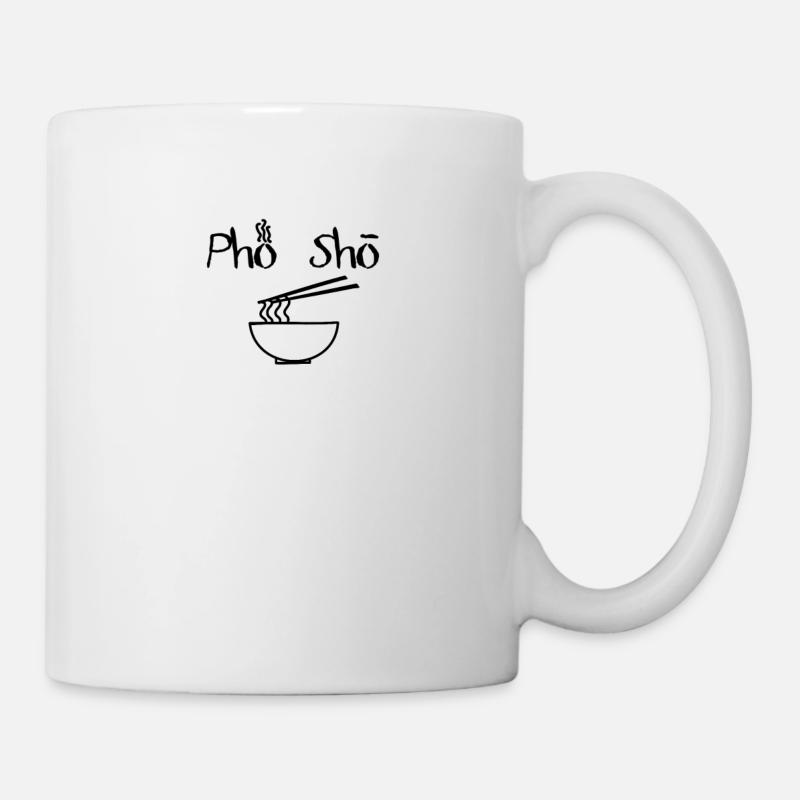 pho sho for sure asian food - Mug - white
