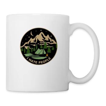 I hate people - Mug - white - Right