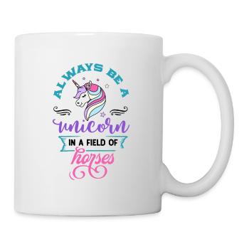 Sei immer ein Einhorn - Tasse - Weiß - Rechts