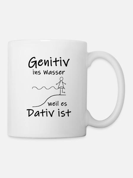 Germanisten Germanist Germanistik Sprache Geschenk - Tasse - Weiß