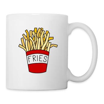 FRIES - Tasse - Weiß - Rechts