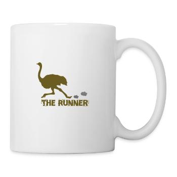Animals, ostrich, the runner - animals, the hit - Mug - white - Right