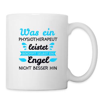 Physiotherapie Physiotherapeut Praxis Job Geschenk - Tasse - Weiß - Rechts