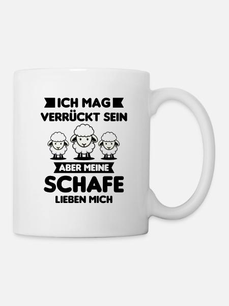 Schäfer Schaf Schafe Hirte Spruch Geschenk - Tasse - Weiß
