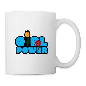 Girl power birthday party fun fun - Mug - white - Right