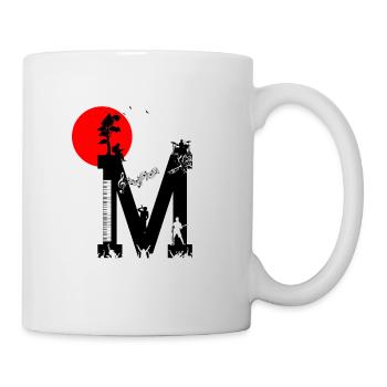 Musicien m - Mug blanc - blanc - Droite