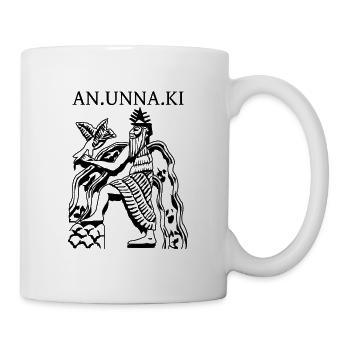Enki, an ancient god - Mug - white - Right
