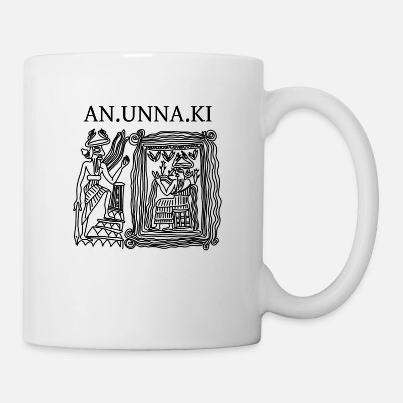 ANUNNAKI Préastronautique Ancient Aliens - Mug blanc - blanc