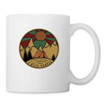 I hate people - Mug - white - Right