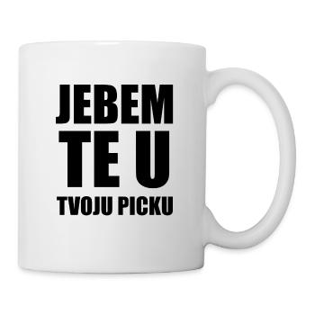 Croatie Balkans Jugo Yougoslavie Cadeau - Mug blanc - blanc - Droite